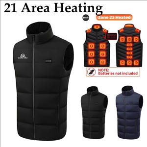 21 Zone Rechargeable Winter Heated Vest
